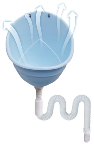 Orinal sin agua con tubería, urinario exterior con tubería, orinal sin