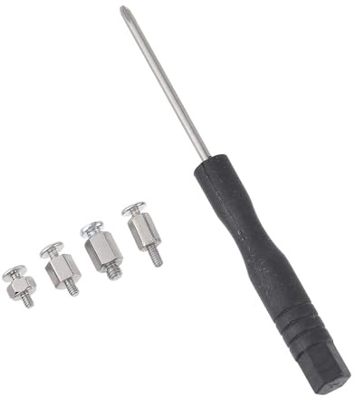 MOBUTOFU Juego de 2 Tornillos de Montaje para SSD de Acero Inoxidable, Alta Fiabilidad y Resistencia, Adecuado para Mantenimiento de Portátiles y PC