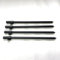 4 x 30-50 cm schwarze Karpfen-Grob-Aluminium-Banksticks Banksticks Banksticks Angeldeckel