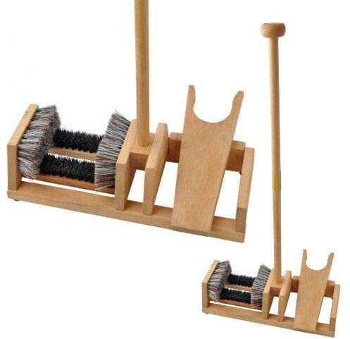 Boot Jack Remover & Shoe Brush with Balance Handle Post Wellington Remover CA139