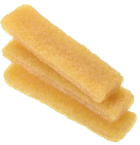 PATIKIL Residuos Borrador Goma Cemento Borrador, 6 Paquete 82x20x10mm Rectángulo Adhesivo Removedor Limpieza Herramienta para Papel Artesanía Lijado Correa Discos Monopatín, Amarillo