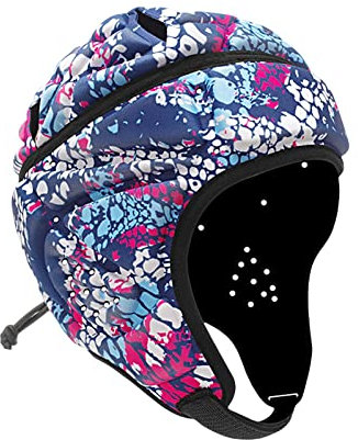 Rugby-Kopfschutz, Rugby-Helm, Kopfschutz, Kopfbedeckung für Fußball, Scrum Cap, weicher Schutzhelm für Kinder, Jugendliche, Erwachsene, Schalenschutz, Kopfbedeckung, gepolsterter Helm, Torwart,