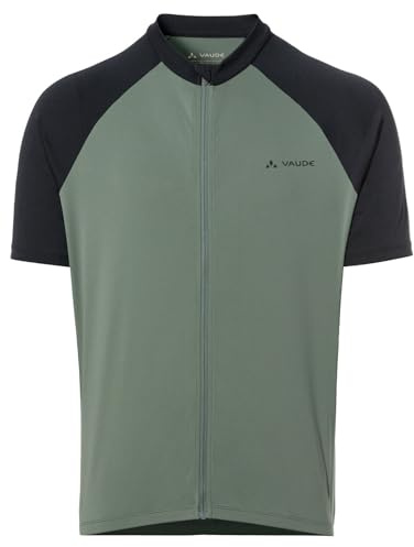 VAUDE Men's Matera FZ Tricot II, Fullzip Radtrikot für Herren, Passform: Slim fit, Agave, M