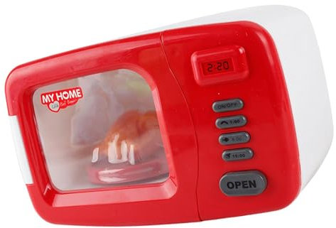 Mini Four à Micro-Ondes pour Enfants, Jouet de Simulation pour Micro-Ondes, Appareil ménager pour Enfants