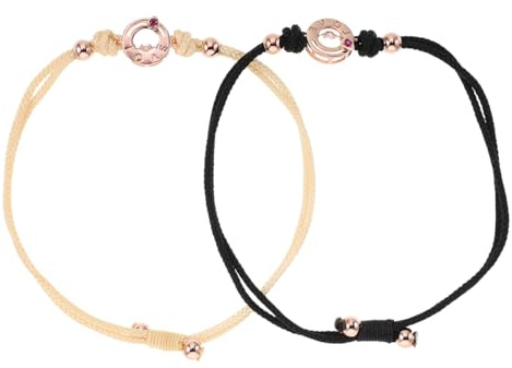Beavorty Pulseras Para Parejas Que Vibran a Distancia Con Sensor Táctil Ajustables Para Hombre Y Mujer Regalo Ideal Para Aniversarios Y San Valentín Conectadas Para Mantener La Cercanía