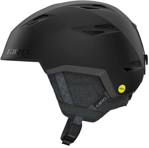 Giro Womens Envi Spherical MIPS Snow Helmet - Matte Black/Gold Bliss - Small 52-55.5CM