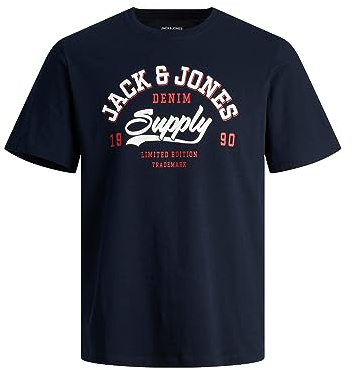 Jack & Jones Chemise à Manches Courtes pour Homme, Blazer Bleu Marine., L