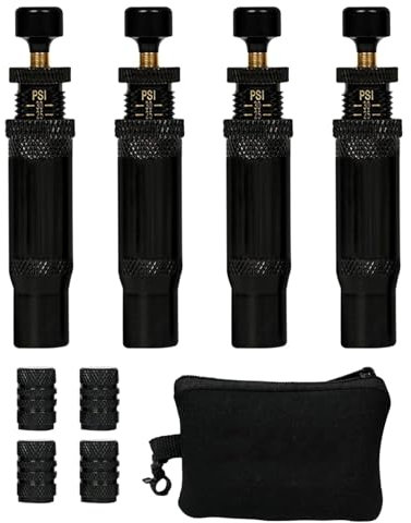 Le migliori offerte per Sgonfiatori per pneumatici per auto, Sgonfiatori rapidi per pneumatici Kit stelo valvola per fuoristrada regolabili 4x4 Strumenti di gonfiaggio spin- Autostop Rapid