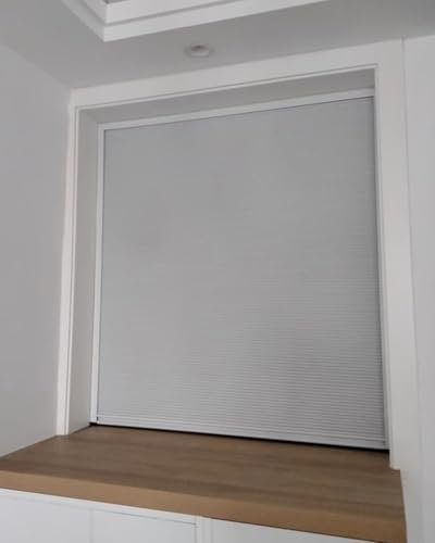 ZIMGOD Puerta Plegable Puerta Retráctil para Armarios Pequeños, Puerta Plegable para Armarios de Cocina, Puerta Corredera para Separar Armarios, Puerta Divisoria para Despensas.(65x75cm/25.6x29.5)