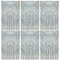 O-Kinee Lametta Vorhang Silber,6 Stück Glitzervorhang,Fotowand Party,Folien Fransen Hintergrund fur Party Deko, Geburtstagsdeko,Hochzeit,Silvester,Festivals Bühnendekor (1m x 2m)