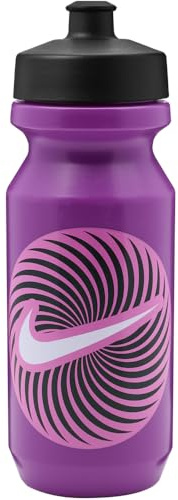 Nike Big Mouth Sports Bottle 2 Graphic 22oz Purple Black Playful Pink