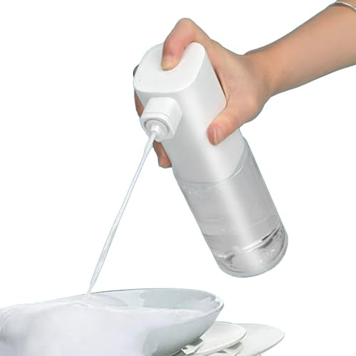 Dispenser automatico di sapone schiumogeno - Macchina elettrica per shampoo in schiuma, pompa con sensore touchless, bottiglia ricaricabile | Ugello per gel doccia per animali domestici per il bagno