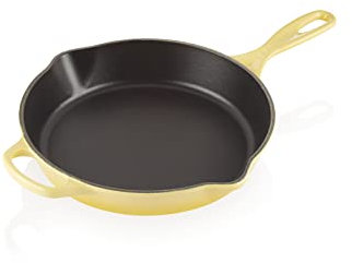 Le Creuset Signature Hohe Brat- und Servierpfanne aus Gusseisen, für alle Herdarten und Backöfen, 26 cm, 2 Liter, Citrus, 20187264030422