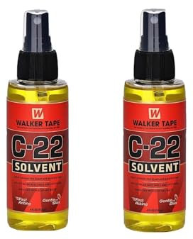 2 x C22 Citrus Solvent wig adhesive remover 118 ml