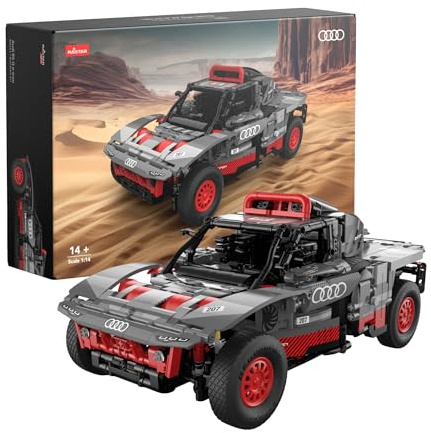 CANALLA Rastar Voiture Maquette pour Adulte - Audi RS Q e-tron - 1405 pièces | Construire avec des pièces et des blocs, assembler, collectionner et profiter de jouer | Réplique échelle 1:14 Amoureux
