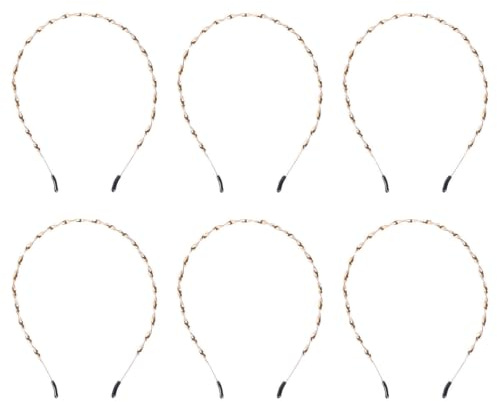 BESTOYARD 6 Pièces Pince à Cheveux à Ressort Spiralé, Épingle à Cheveux en Alliage, Or, Unisexe, Fixation Capillaire, Style Moderne, pour Coiffure Quotidienne