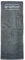 Flobajo GymTow Sporthandtuch, grau, 100 cm