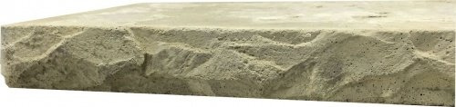 Concrete Countertop Edge Form - Chiseled Slate