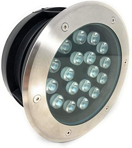 vetrinein rete Faretto ad incasso calpestabile 18 led 18 watt segnapasso carrabile luce bianca 6500k calda 3000k naturale 4000k da esterno IP67 (Luce Naturale 4000k) X28