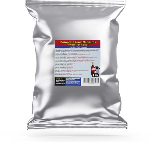 Komplette Hefenährstoffe Großpackung 1 KG für Die Alkoholische Gärung