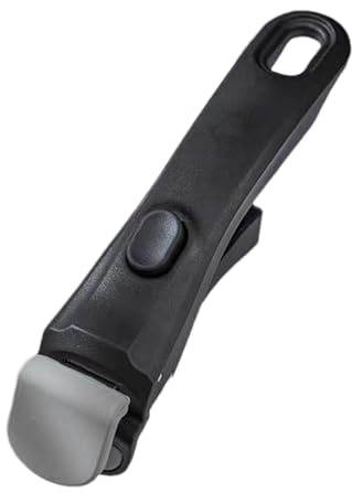 Derwrtup Removable Pot Handle - Sturdy Ergonomic Detachable Cookware Handle with Replacement Grip