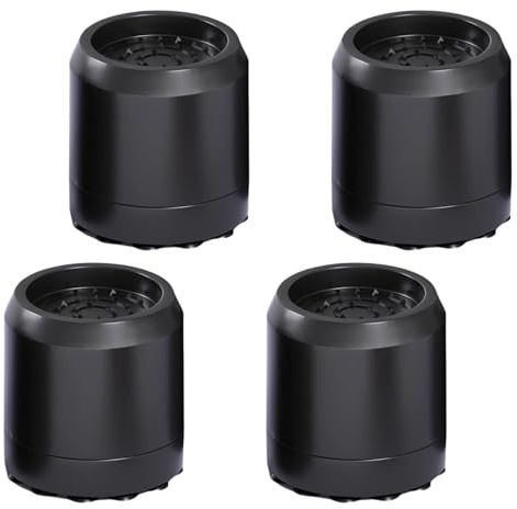 Lot de 4 coussinets amortisseurs de vibrations pour machine à laver et sèche-linge - Pour réduire le bruit et les vibrations