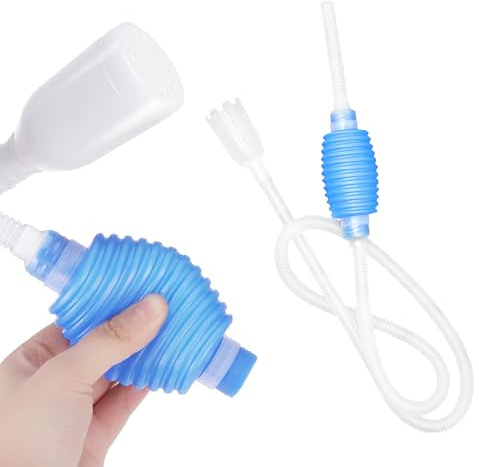 LYSPBAO Aquarium Gravel Cleaner, Fish Tank Cleaner Aquarium Syphon Pump, Siphon Pump Kit for Fish Tank Daily Water Changing Filter Sand Cleaning