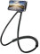Support Universel pour téléphone Portable, à Suspendre au Cou, Support Flexible Rotatif pour Plusieurs Fonctions (Noir)