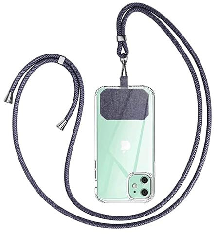GUMO-LONG Handyband Universal zum Umhängen - Kompatibel mit jedem Handy und Smartphone, Kette zum Umhängen, Hülle mit Kordel, Handyband mit jeder Hülle kombinierbar