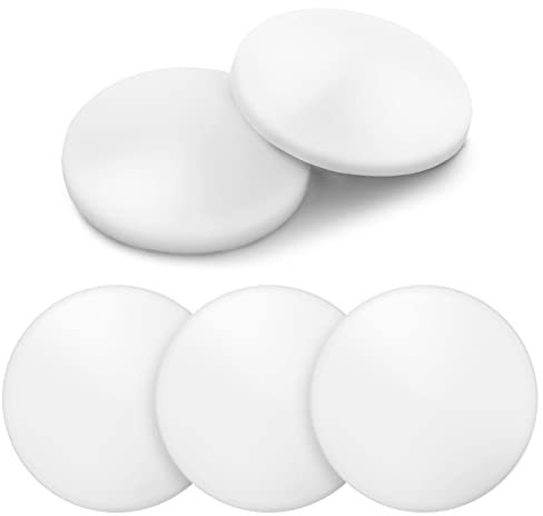 Cobee Door Stopper Wall Protector Set, 5 Pieces 2 Inch Silicone Door Handle Bumper Self Adhesive Wall Protector for Door Handle Wall Furniture