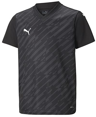 PUMA Unisex Kinder Teamultimate Jersey Jr T-Shirt, Schwarz, 176
