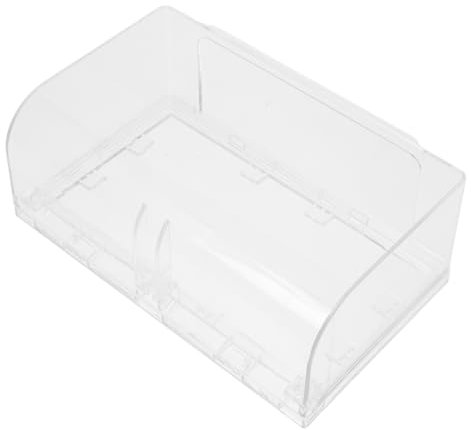 OKUMEYR Copertura Per Presa Elettrica Doppia a Muro, Custodia Protettiva in Plastica Spessa Adesiva, Protezione Anti-polvere e Umidità Per Cucina e Bagno