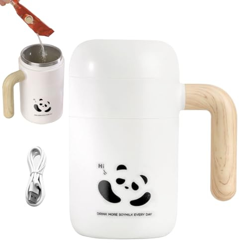 Biniveil Self Stirring Cup - Intelligent Automatic Portable Magnetic Coffee Mug - Home Office Travel Mixing Cup,for Coffee Mug Milk Beverages Cocoa Drinks Hot Chocolate Juice