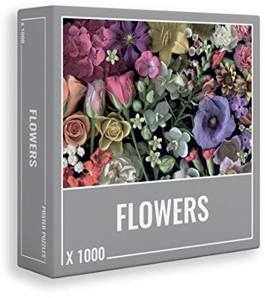 Cloudberries Flowers Jigsaw: Puzzles de 1000 Pièces Premium pour Adultes, Puzzle Floral avec des Fleurs Réalistes et Un Thème de Jardin