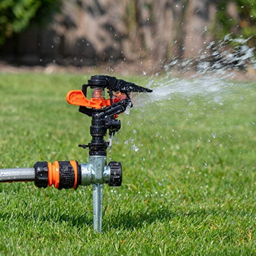 HydroSure Garden Impulse Sprinkler on Spike - (Max Radius 13m)