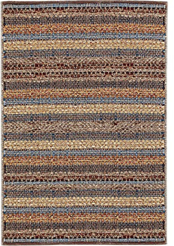 benuta In- & Outdoor-Teppich Kenya Multicolor 80x165 cm