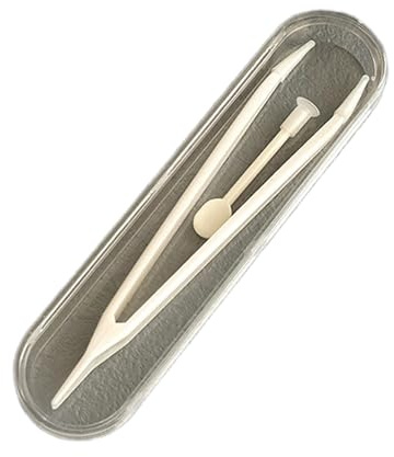 1 set di pinzette per rimuovere le lenti trasparenti, con morsetti lunghi e grandi per un facile inserimento e rimozione