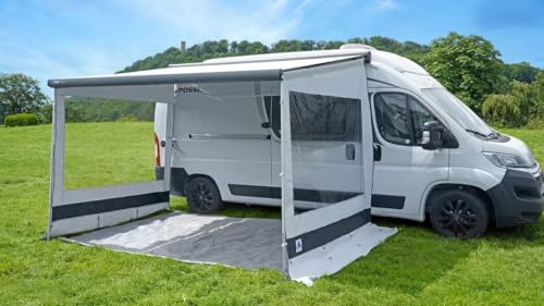 Hahn Zelte Markisenseitenwand Bari (225-255cm Links)