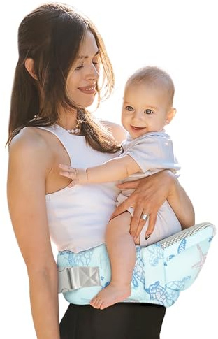 YooxArmor Portabebé Taburete,Ergonómico Portabebé Adapt para Recién 3 a 36 Meses Nacidos Desde el Nacimiento,Ajustable Cómodo y ligero, para Bebés de 3 a 30 kg