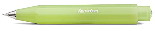 Kaweco FROSTED SPORT Mechanical Pencil Fine Lime 0.7 mm HB I Exclusive Mechanical Pencil with Lead Refill I Pencil 10.5 cm