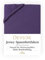 Devior Jersey Spannbettlaken 140x200cm - 160x200cm, 100% Baumwolle, Matratzenhöhe bis 22cm, Aubergine – 135 g/m² Anti-Statisches, atmungsaktives Bettlaken mit Einlaufschutz, Matratzenbezug Lila