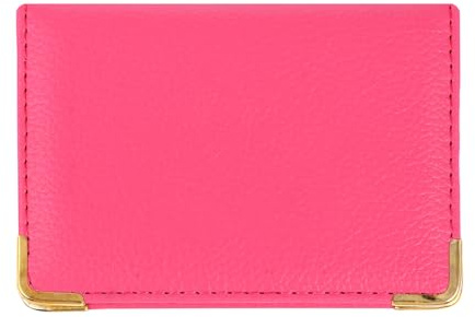 SHINEOFI Étui de Protection Carte Bancaire en PU Fin et Pratique, Protège Rayures et Piratage, pour École et Travail, Pochette Design Élégant