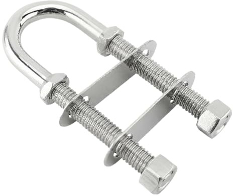 Marine U-Bolzenverbinder - Federklemme aus Edelstahl, robuste Marinehardware | Ankerbolzen für industrielle Bootsmontage, Outdoorausrüstung, System