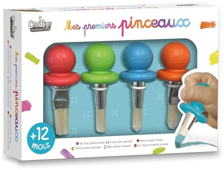 Créa Lign' | Mes 1ers pinceaux | 12 Mois+ | Prise en Main Ergonomique