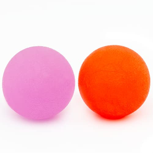 Gel Stress Balls for Kids and Adults (2 Pack), Stress Relief Balls, Hand Exercise Therapy Balls for Anxiety, Fidget, Tension, Manage Anger and ‎Christmas Gift for kids
