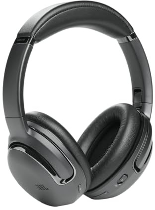 JBL Tour One – Casque circum-auriculaire sans fil avec réduction de bruit – Son JBL Pro – 50h d'autonomie – Connexion Bluetooth – Commande vocale mains libres – Couleur : Noir