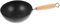 Luxshiny Mini Cast Iron Pan - 20cm Flat Bottom Stir Fry Wok - Healthy Non-Coated Design for Home Cooking & Travel, Compatible with Electric, Induction & Gas Stoves