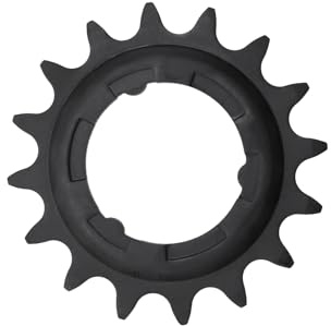 Pignon pour Nexus I Alfine - Couronne dentée pour vélo - Moyeu arrière - Pièce d'usure - Moyeu de rechange (noir 16 Z)
