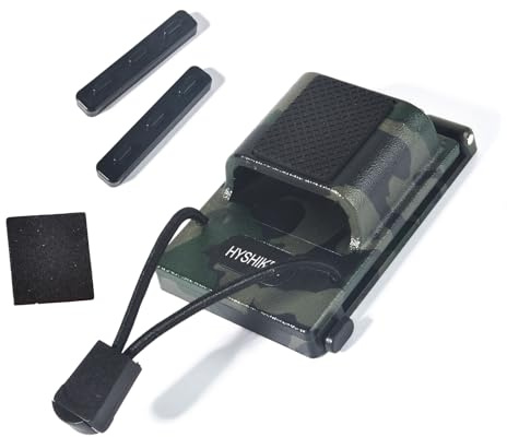 HYSHIKRA Clip da Cintura per Radio a Due Vie Walkie Talkie con Smontaggio Rapido, Accessori per Cintura, per Radio Portatile/Microfono Altoparlante/Altoparlante Radio Mobile, Compatibile con Baofeng