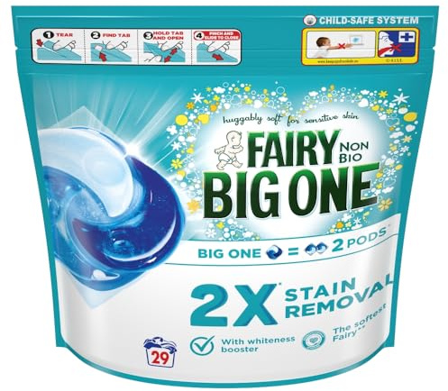 Fairy Non Bio The Big One Laundry Pods 29 Washes